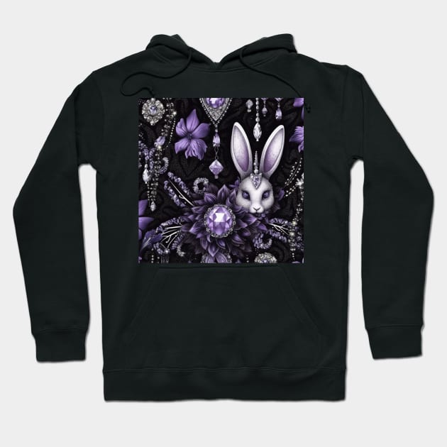 Evil Bunny Hoodie by Enchanted Reverie